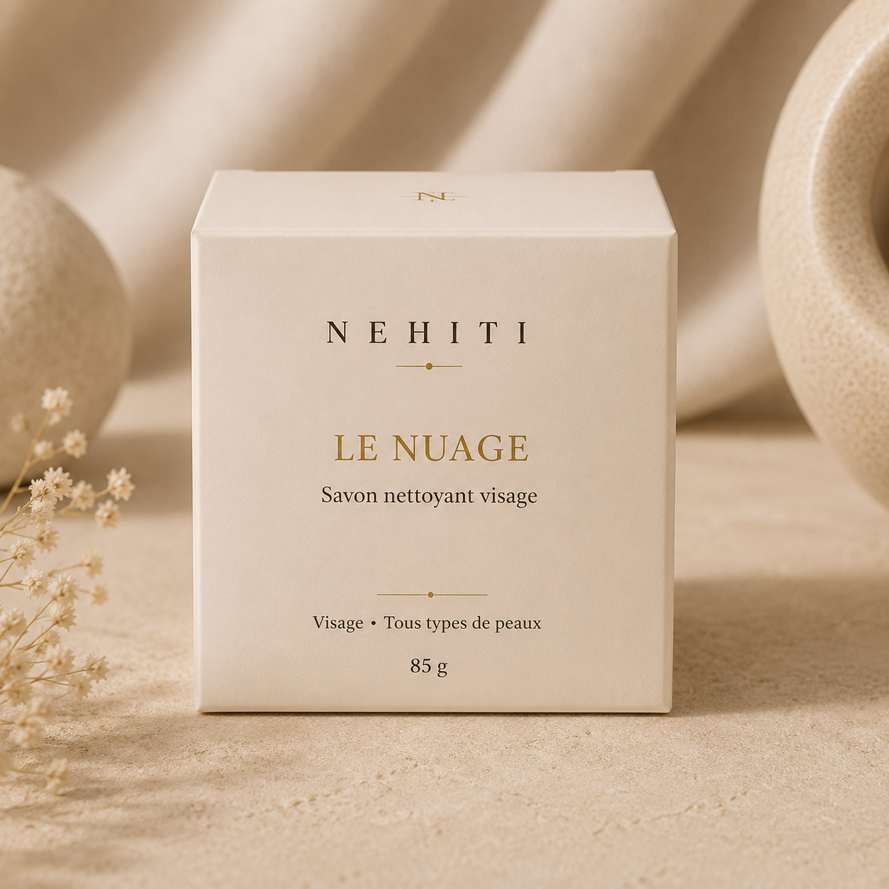 Le Nuage savon nettoyant visage Nehiti